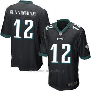 Camiseta Philadelphia Eagles Gunningham Negro Nike Game NFL Nino