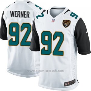 Camiseta Jacksonville Jaguars Werner Blanco Nike Game NFL Nino