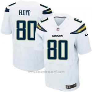 Camiseta San Diego Chargers Floyd Blanco Nike Elite NFL Hombre