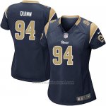 Camiseta Los Angeles Rams Quinn Negro Nike Game NFL Mujer