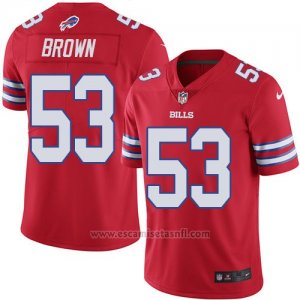 Camiseta Buffalo Bills Brown Rojo Nike Legend NFL Hombre