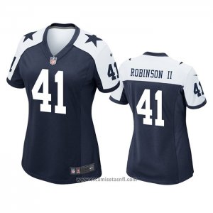 Camiseta NFL Game Mujer Dallas Cowboys Reggie Robinson Ii Alterno Azul