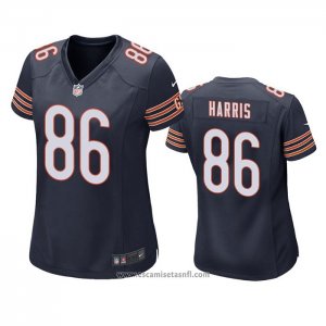 Camiseta NFL Game Mujer Chicago Bears Demetrius Harris Azul