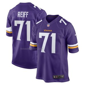 Camiseta NFL Game Minnesota Vikings Riley Reiff Violeta
