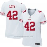 Camiseta San Francisco 49ers Lott Blanco Nike Game NFL Mujer