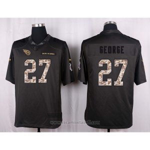 Camiseta Tennessee Titans George Apagado Gris Nike Anthracite Salute To Service NFL Hombre