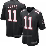 Camiseta Atlanta Falcons Jones Negro Nike Game NFL Hombre2