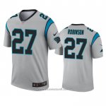 Camiseta NFL Legend Carolina Panthers Kenny Robinson Inverted Gris