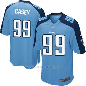 Camiseta Tennessee Titans Casey Azul Nike Game NFL Hombre