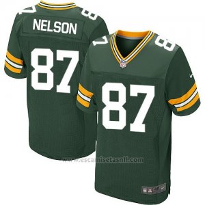 Camiseta Green Bay Packers Nelson Verde Nike Elite NFL Hombre