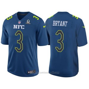 Camiseta NFC Bryant Azul 2017 Pro Bowl NFL Hombre