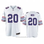 Camiseta NFL Game Buffalo Bills Zack Moss Alterno Blanco