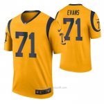 Camiseta NFL Legend Los Angela Rams Bobby Evans Color Rush Oro