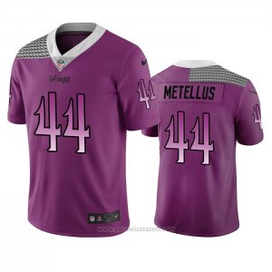 Camiseta NFL Limited Minnesota Vikings Josh Metellus Ciudad Edition Violeta
