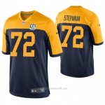 Camiseta NFL Game Green Bay Packers 72 Simon Stepaniak Alterno Azul