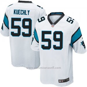 Camiseta Carolina Panthers Kuechly Blanco Nike Game NFL Hombre