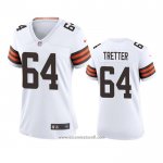 Camiseta NFL Game Mujer Cleveland Browns J.c. Tretter 2020 Blanco