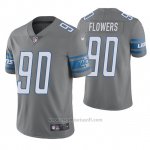Camiseta NFL Limited Hombre Detroit Lions Trey Flowers Gris Color Rush
