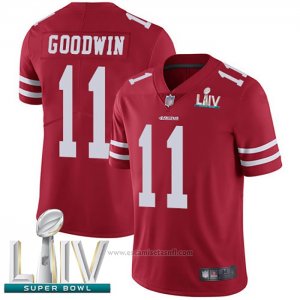 Camiseta NFL Game San Francisco 49ers 11 Marquise Goodwin Rojo