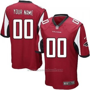Camisetas NFL Nino Atlanta Falcons Personalizada Rojo