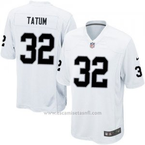 Camiseta Oakland Raiders Tatum Blanco Nike Game NFL Nino