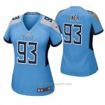 Camiseta NFL Game Mujer Tennessee Titans Dee Liner Azul Luminoso