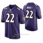 Camiseta NFL Game Hombre Baltimore Ravens Mark Ingram Jr. Violeta