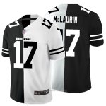 Camiseta NFL Limited Washington Redskins McLaurin Black White Split