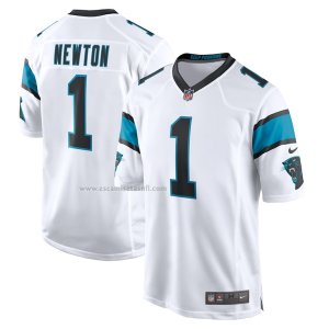 Camiseta NFL Game Carolina Panthers Cam Newton Blanco