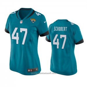 Camiseta NFL Game Mujer Jacksonville Jaguars Joe Schobert Verde