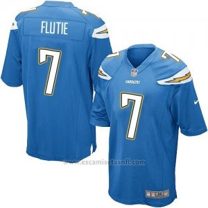 Camiseta San Diego Chargers Flutie Azul Nike Game NFL Hombre