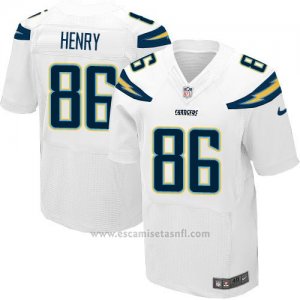 Camiseta San Diego Chargers Henry Blanco Nike Elite NFL Hombre