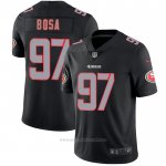 Camiseta NFL Limited San Francisco 49ers Bosa Black Impact