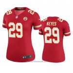 Camiseta NFL Legend Mujer Kansas City Chiefs Thakarius Keyes Rojo Color Rush