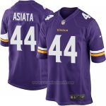 Camiseta Minnesota Vikings Asiata Violeta Nike Game NFL Hombre