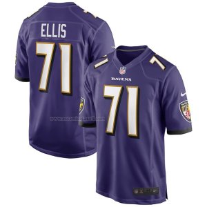 Camiseta NFL Game Baltimore Ravens Justin Ellis Violeta