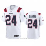 Camiseta NFL Game New England Patriots Stephon Gilmore 2020 Blanco