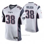 Camiseta NFL Game Hombre New England Patriots Brandon Bolden Blanco