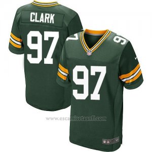 Camiseta Green Bay Packers Clark Verde Nike Elite NFL Hombre