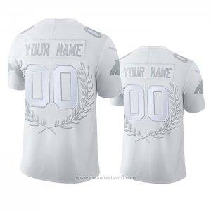 Camiseta NFL Limited Game Carolina Panthers Personalizada MVP Blanco Blanco