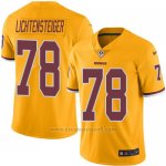 Camiseta Washington Redskins Lichtensteiger Amarillo Nike Legend NFL Hombre