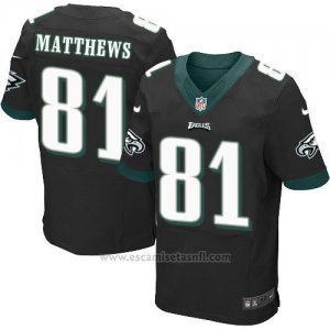 Camiseta Philadelphia Eagles Matthews Negro Nike Elite NFL Hombre