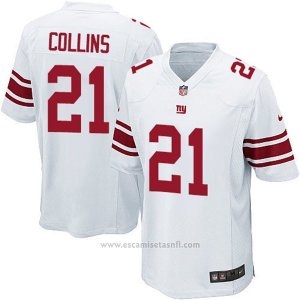 Camiseta NFL Limited Hombre San Francisco 49ers 21 Collins Blanco