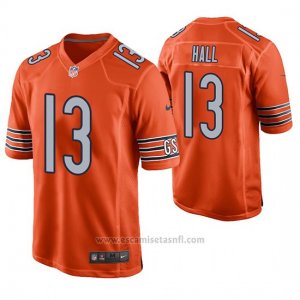 Camiseta NFL Game Hombre Chicago Bears Marvin Hall Naranja