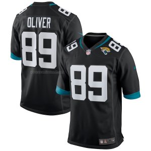Camiseta NFL Game Jacksonville Jaguars Josh Oliver Negro