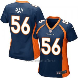 Camiseta Denver Broncos Ray Azul Oscuro Nike Game NFL Mujer