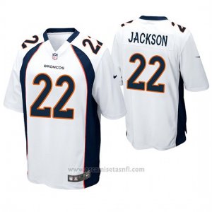 Camiseta NFL Game Hombre Denver Broncos Kareem Jackson Blanco