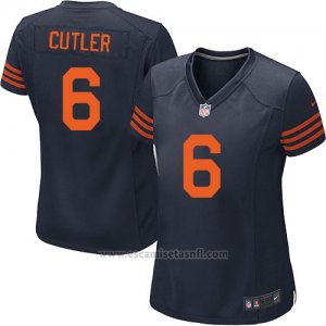 Camiseta Chicago Bears Cutler Azul Nike Game NFL Mujer