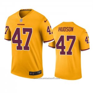 Camiseta NFL Legend Washington Redskins Khaleke Hudson Oro Color Rush