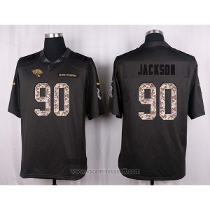 Camiseta Jacksonville Jaguars Jackson Apagado Gris Nike Anthracite Salute To Service NFL Hombre